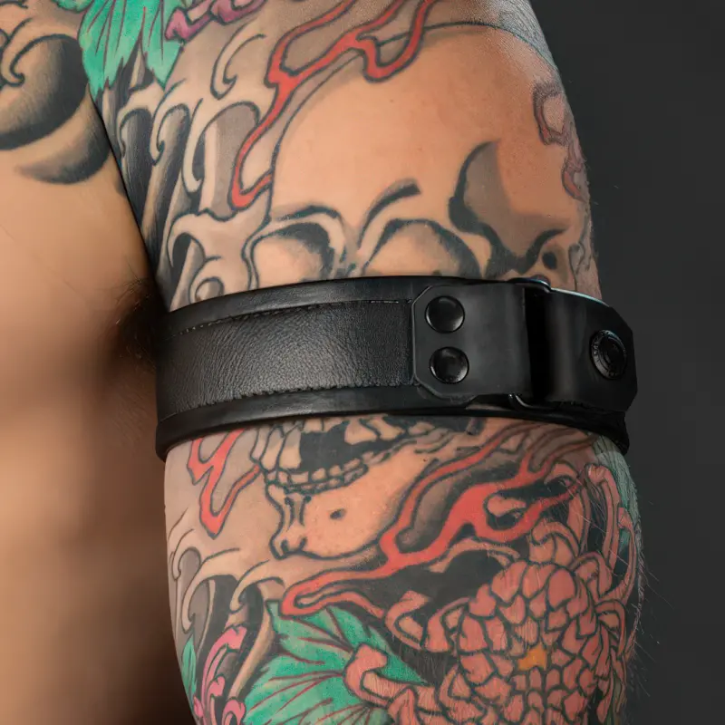Mr S Leather Centurion Armband | Leder Bizepsband