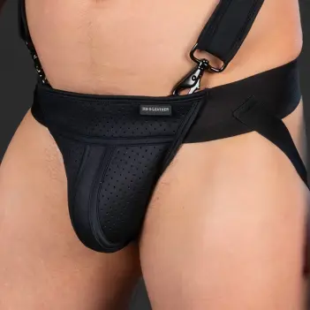 Neo Cyber Neopren Jockstrap Mr S Leather | Dark-Ink