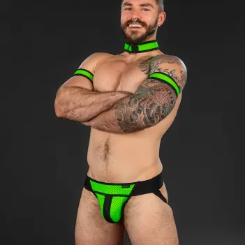 Neo Cyber Neopren Jockstrap Mr S Leather | Dark-Ink