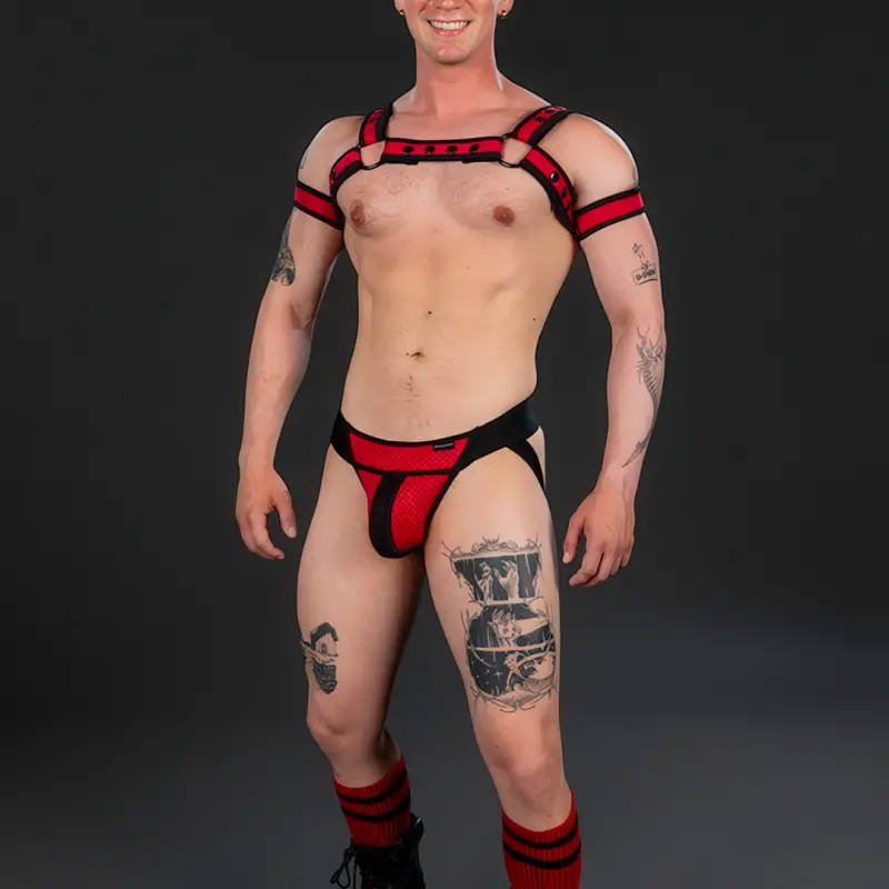 Neo Cyber Neopren Jockstrap Mr S Leather | Dark-Ink