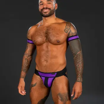 Neo Cyber Neopren Jockstrap Mr S Leather | Dark-Ink