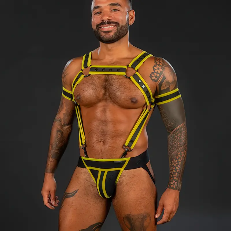 Neo Cyber Neopren Jockstrap Mr S Leather | Dark-Ink