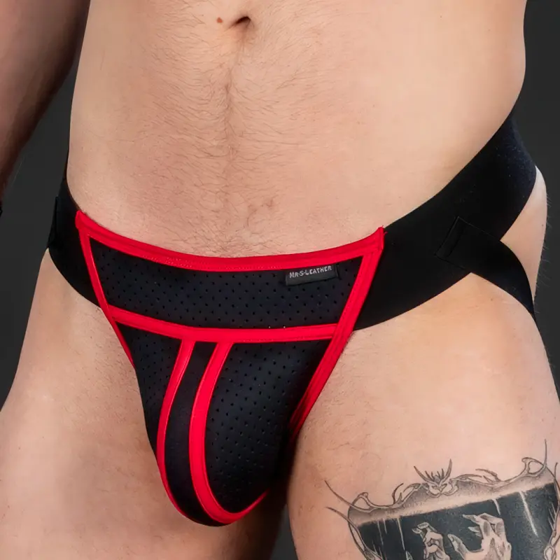 Neo Cyber Neopren Jockstrap Mr S Leather | Dark-Ink