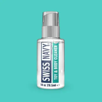 Swiss Navy Toy & Body Cleaner, body-safe spray, 29.5 ml | Dark-Ink
