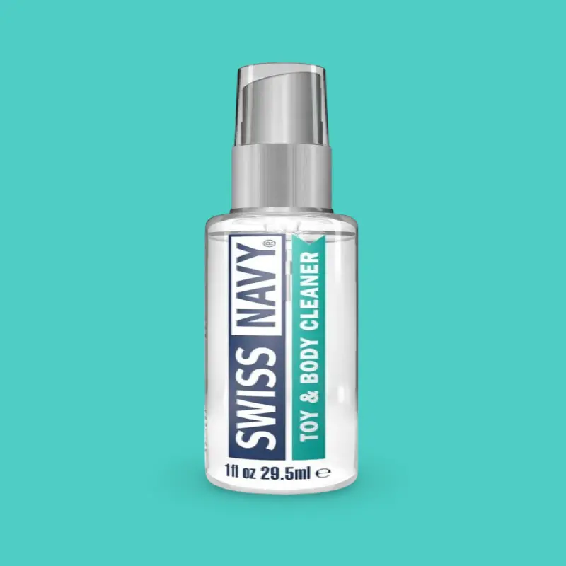 Swiss Navy Toy & Body Cleaner, body-safe spray, 29.5 ml | Dark-Ink