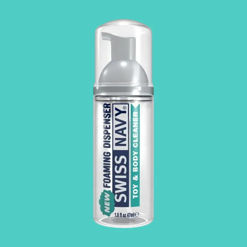 Swiss Navy Toy-Reiniger Foam, alkoholfrei, Tea Tree Öl | Dark-Ink