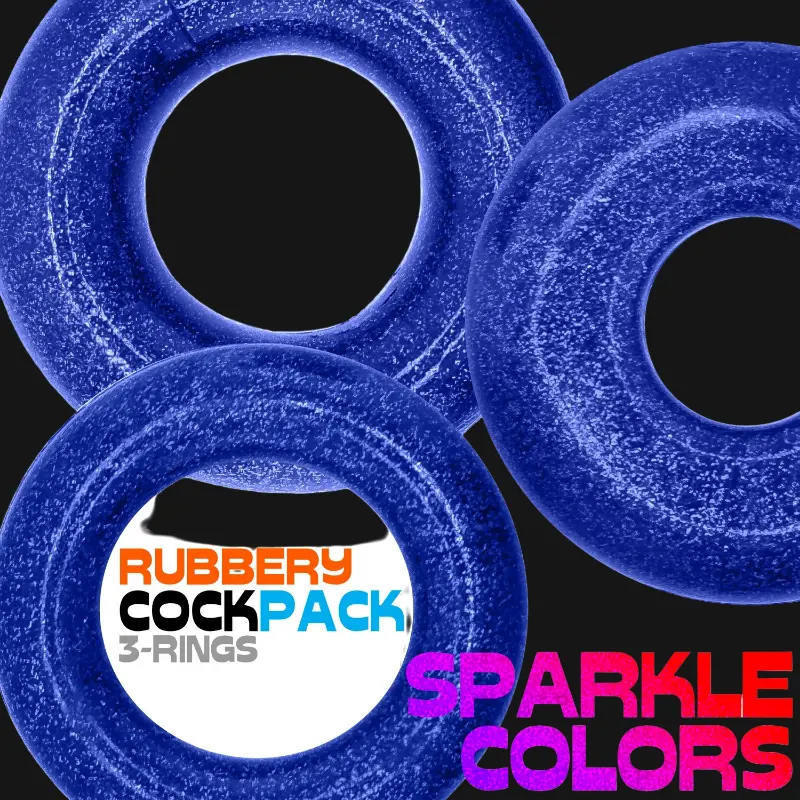 OXBALLS COCKPACK | 3-Pack Multi-Fit Soft Cock Rings