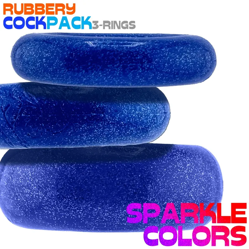 OXBALLS COCKPACK | 3-Pack Multi-Fit Soft Cock Rings