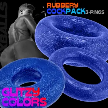 OXBALLS COCKPACK | 3-Pack Multi-Fit Soft Cock Rings