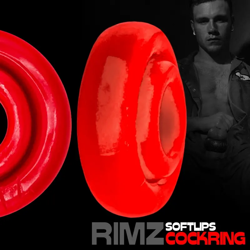 OXBALLS RIMZ | Cockring souple à lèvres épaisses