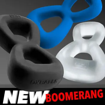 HÜNKYJUNK BOOMERANG | Doble cockring & ball stretcher