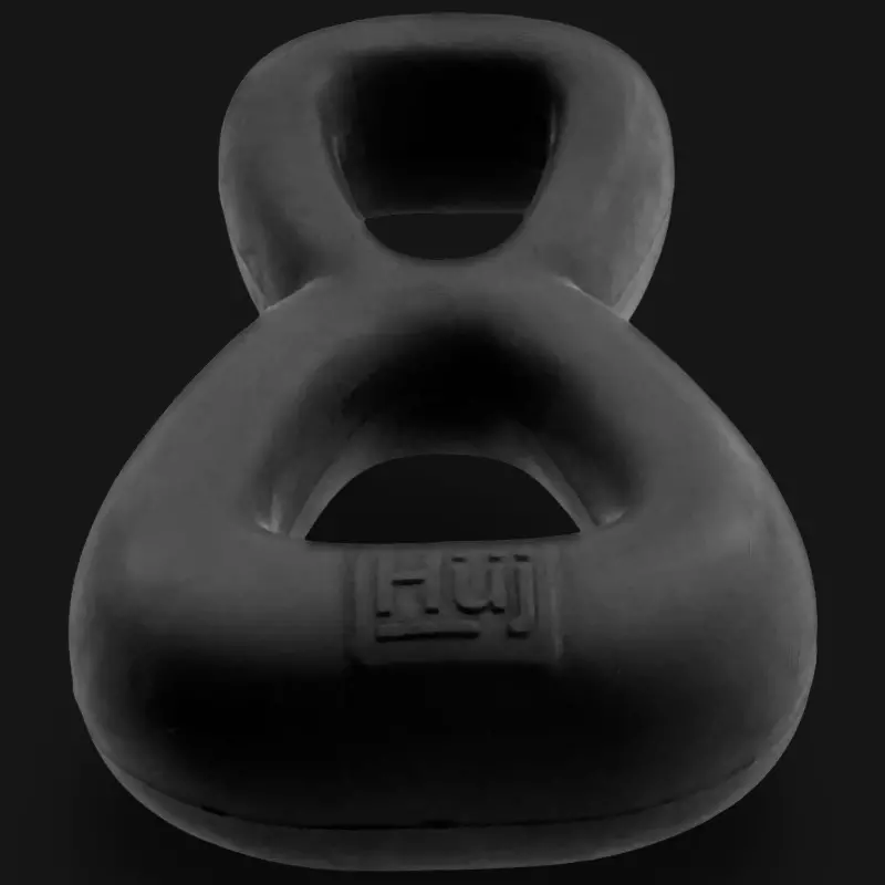 HÜNKYJUNK BOOMERANG | Double cockring & ball stretcher souple