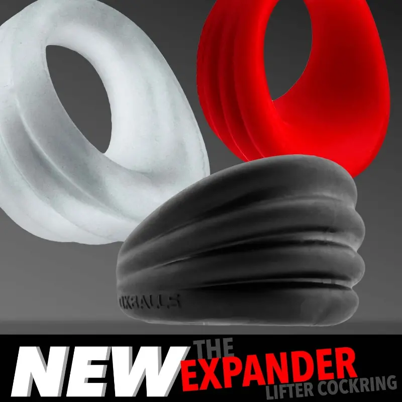 HÜNKYJUNK EXPANDER | Cockring releveur souple OXBALLS