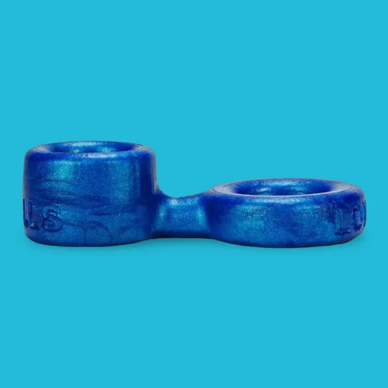 OXBALLS LOWBALL – Platinum Silicone Cock Ring & Ball Stretcher