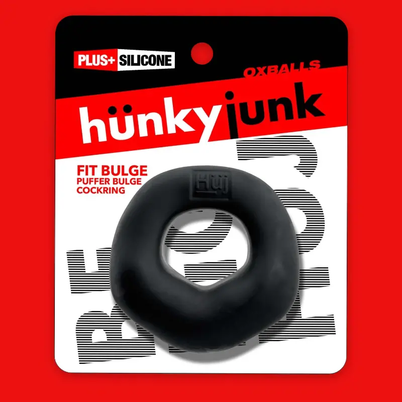 HÜNKYJUNK FIT BULGE | Cockring hung-style acolchado OXBALLS