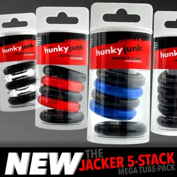 HÜNKYJUNK JACKER 5-STACK | 5er-Pack dehnbare Cockringe