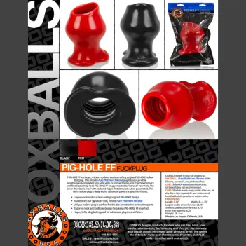 OXBALLS PIGHOLE-FF | XXL Hohlplug aus Silikon