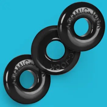 OXBALLS RINGER | Pack 3 cockrings anti-roulement flexTPR