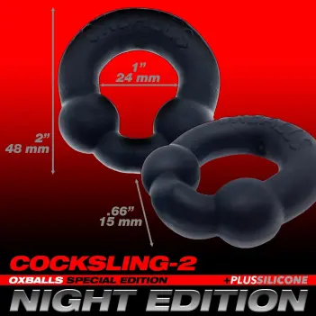 OXBALLS ULTRABALLS Night Edition | Pack 2 cockrings