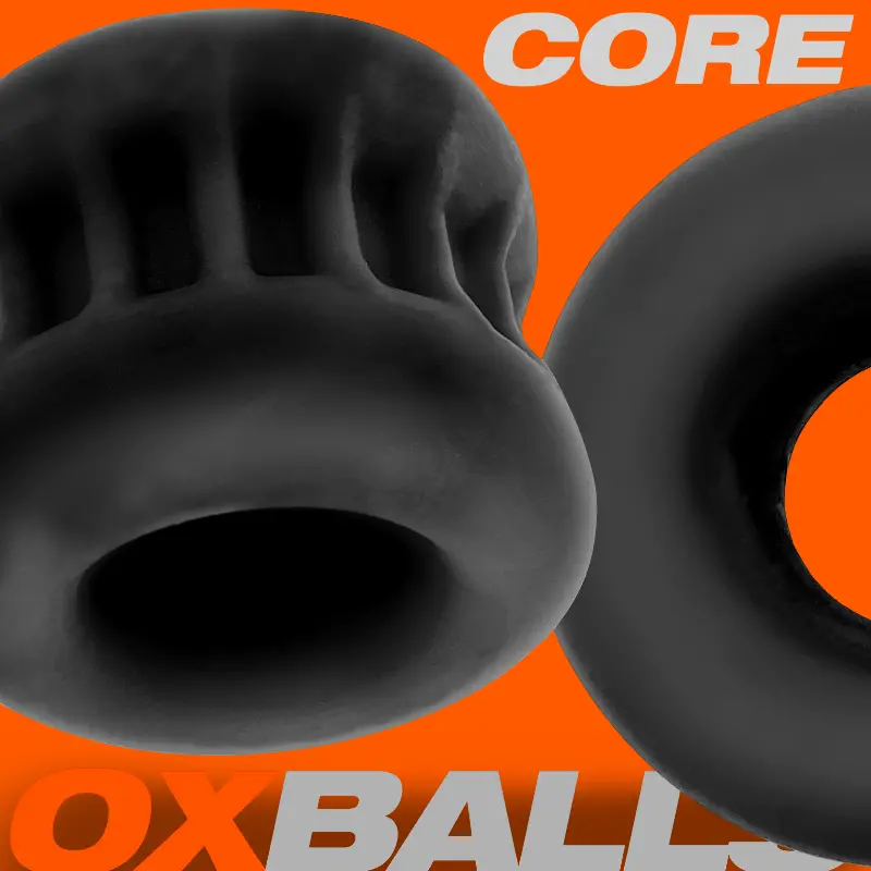 OXBALLS CORE | Ribbed PLUS+SILICONE Ball Stretcher