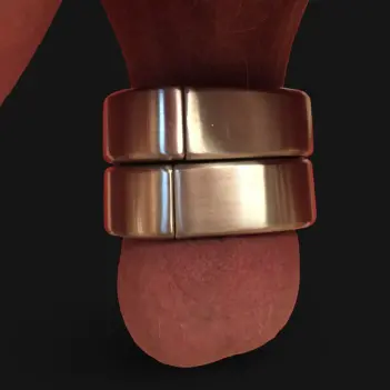 ZE HENRY Ovaler Magnetischer Ballstretcher | Dark-Ink