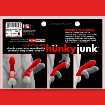 SEO TITLE Hünkyjunk DOUBLE THRUSTER – Double pénétrateur | Dark-Ink