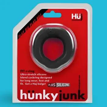 Hünkyjunk FIT – Cockring ergonómico flexible | Dark-Ink