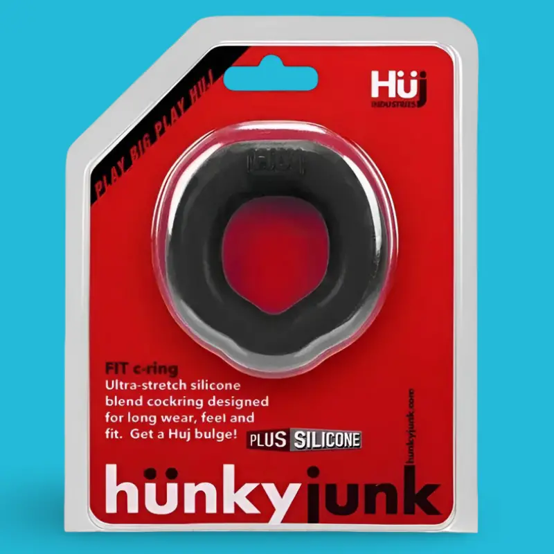 Hünkyjunk FIT – Cockring ergonomique souple | Dark-Ink