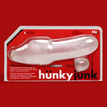 Funda para pene Swell Hunky Junk, adjust-fit | Dark-Ink