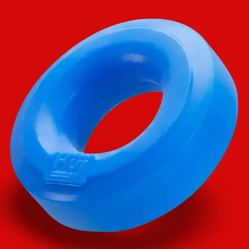 Hunky Junk HÜJ Cock Ring 3-Pack, stackable Plus+Silicone | Dark-Ink