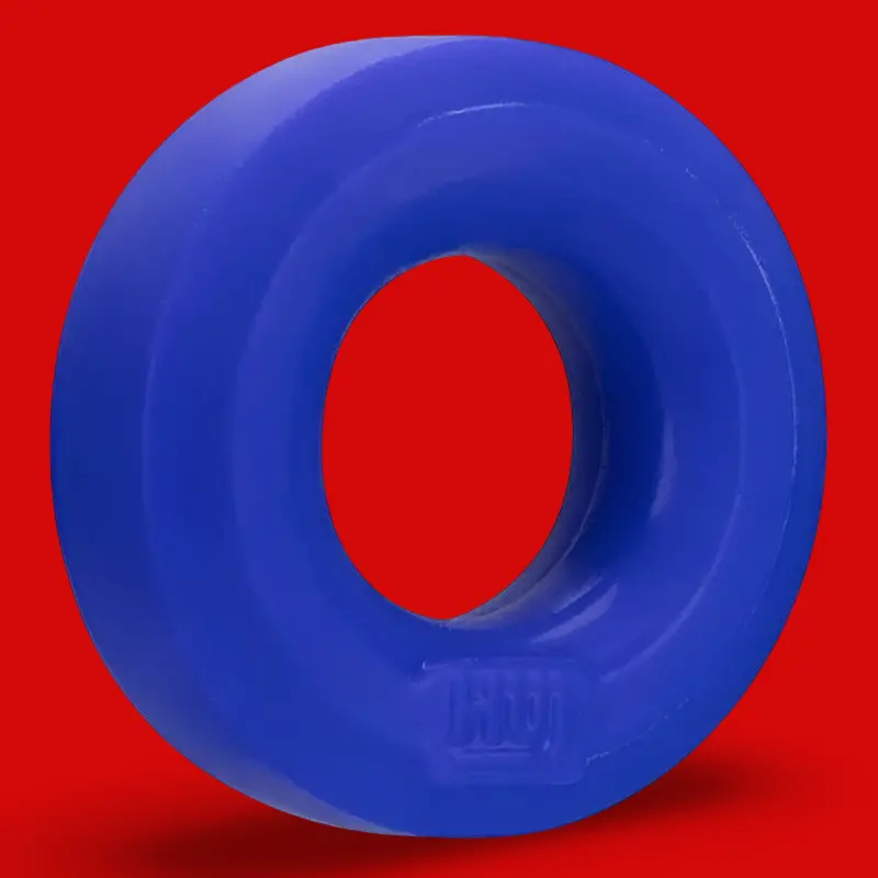 Hunky Junk HÜJ Cock Ring 3-Pack, stackable Plus+Silicone | Dark-Ink