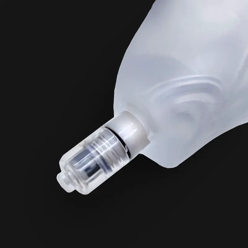 Oxballs Glowhole Analplug, LED 45 Farben, Plus+Silicone | Dark-Ink
