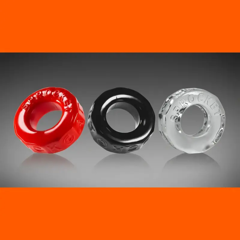 OXBALLS SPROCKET – No-Roll Comfort flexTPR Cock Ring