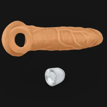 OXBALLS COACH veiny thick cocksheath with new GAPE FIT base