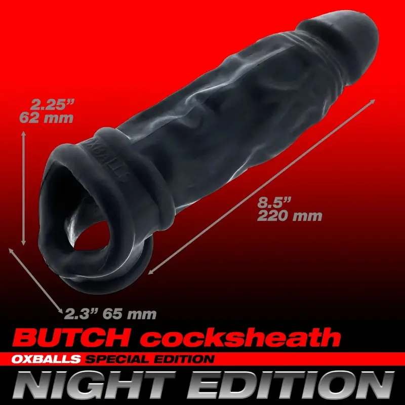 OXBALLS BUTCH Night Edition – Cocksheath ajustable | Dark-Ink