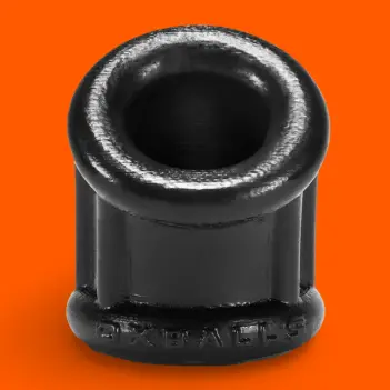 OXBALLS BENT Ballstretcher curvado silicona Platinum | Dark-Ink