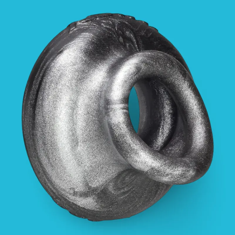 OXBALLS JUICY – Breiter Platinum Silikon Cockring | Dark-Ink