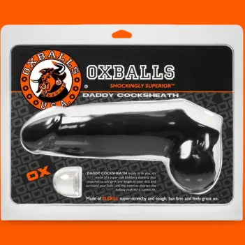 OXBALLS DADDY – Funda para pene con ball sling | Dark-Ink