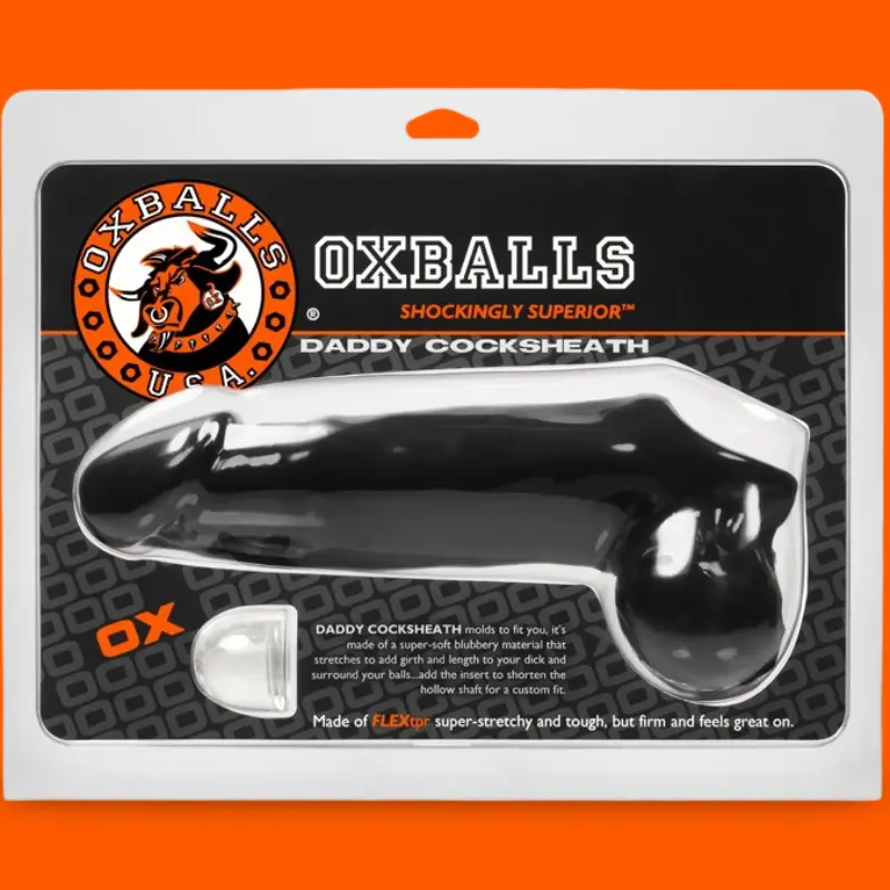 OXBALLS DADDY – Funda para pene con ball sling | Dark-Ink