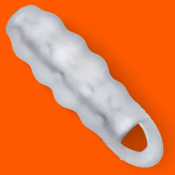 OXBALLS INVADER – Funda para pene abierta texturizada | Dark-Ink