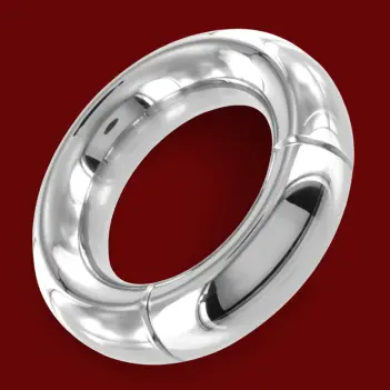 DARKLINE ZE SUPER DON – Magnetic Steel Cockring & Ballstretcher