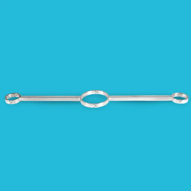 DARKLINE Straight Yoke – Cepo de acero cuello y muñecas | Dark-Ink