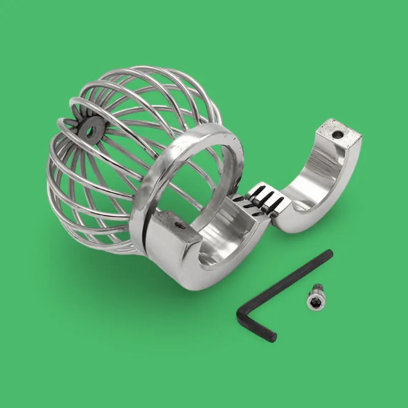 DARKLINE Extreme Ballstretcher Cage – Steel Cage | Dark-Ink