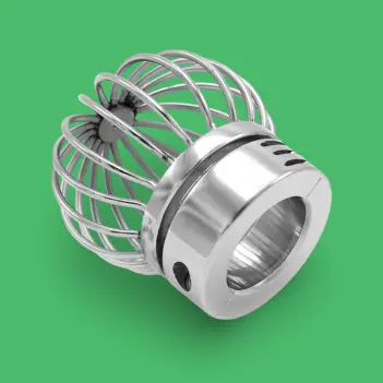 DARKLINE Extreme Ballstretcher Cage – Edelstahlkäfig | Dark-Ink