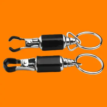 DARKLINE Barrel Nipple Clamps with Puller Rings | Dark-Ink