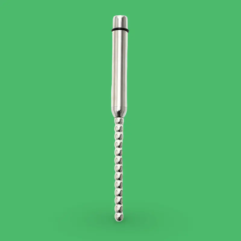 DARKLINE Vibrating steel urethral sound