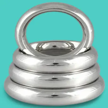 DARKLINE DoNut Cockring en acier inoxydable | Dark-Ink