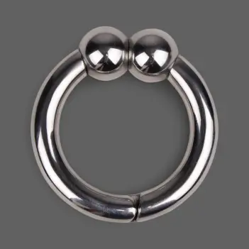 DARKLINE ZE BIG HORSESHOE MAGNETIC | Hinged Cock Ring
