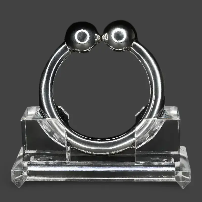 DARKLINE ZE BIG HORSESHOE MAGNETIC | Cockring articulé