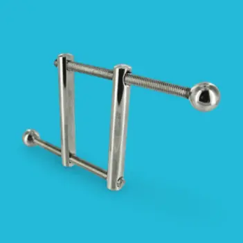 DARKLINE Crossbars CBT Ball Clamp – Stahlpresse | Dark-Ink